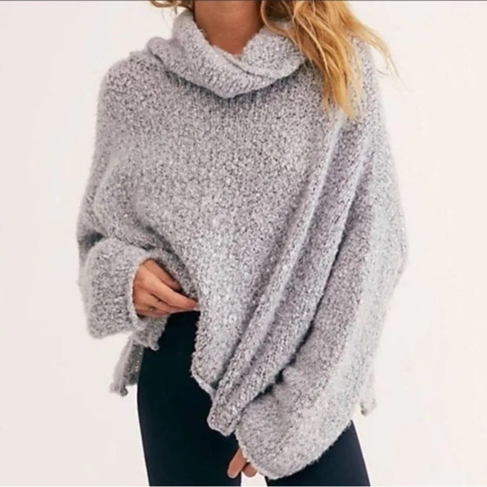 FP BFF Cowl Neck Slouchy Sweater